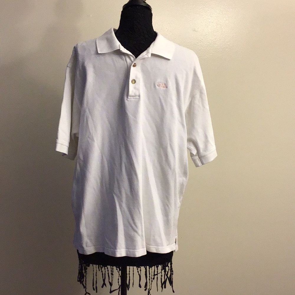 Men’s polo U.S. Navy 1775, Time Out XL white,VGC